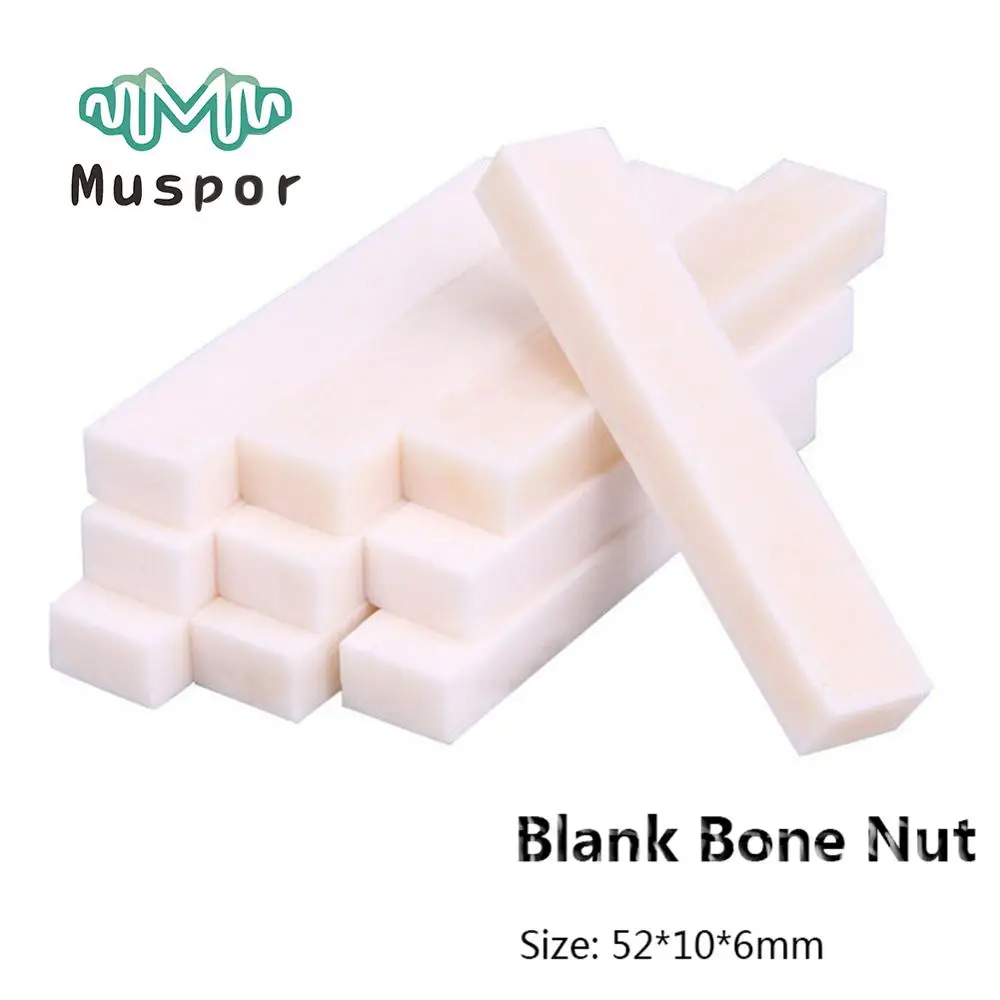 

Guitar Blank Bone Nut Real Buffalo Bone Guitar Bass Bridge Saddle Nut for LP Classical Electric Acoustic Guitar Part Accessories