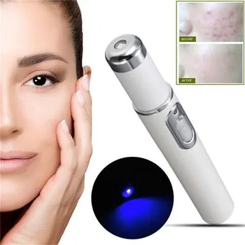 

Dropshipping 1pcs Medical Blue Light Therapy Laser Treatment Pen Soft Scar Wrinkle Removal Treatment Device Acne Laser Pen