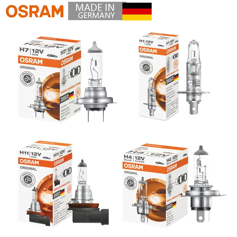 Osram H1 H3 H4 H7 H8 H9 H11 H13 H15 H16 9005 9006 9007 9008 880