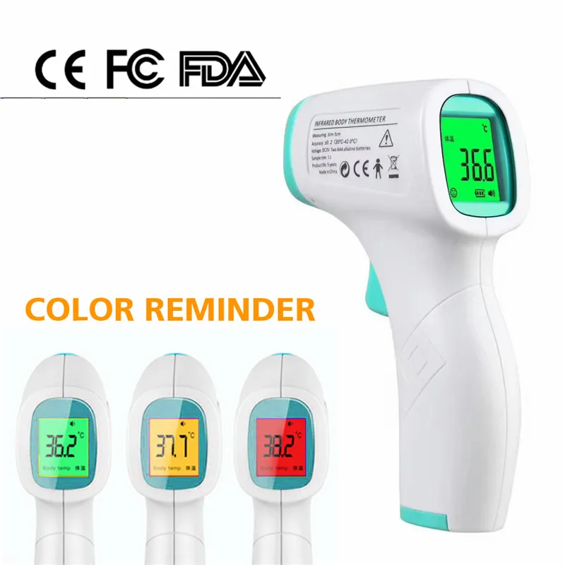 

CE FDA Baby/Adult Digital Thermometer Infravermelho Body Infrared Laser Pyrometer Digital Temperature Meter Diagnostic Tool