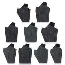 

Tacrtical Kydex Gun Holster IWB Concealed Carry Pistol Holster Quick Release Handgun Holster for Glock 17/19/34/43/48 P22