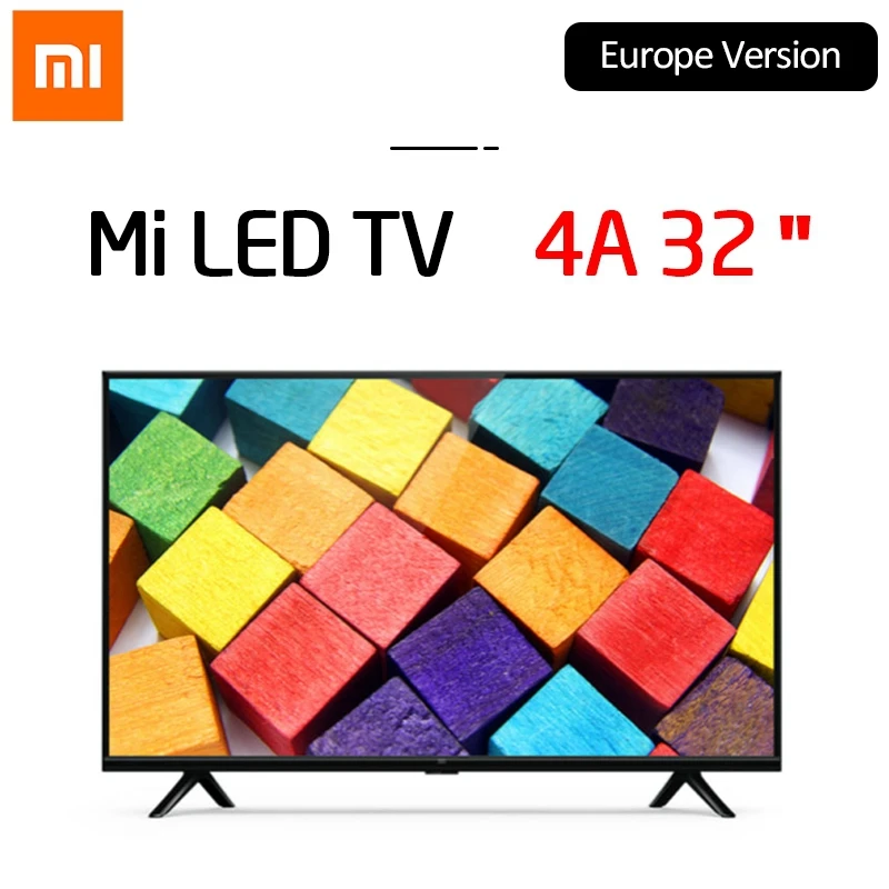 Xiaomi Smart TV 3239 дюймов 32 светодиода 4A ЕС Портативный Android 9 0 1. Телефон 8 ГБ телефон