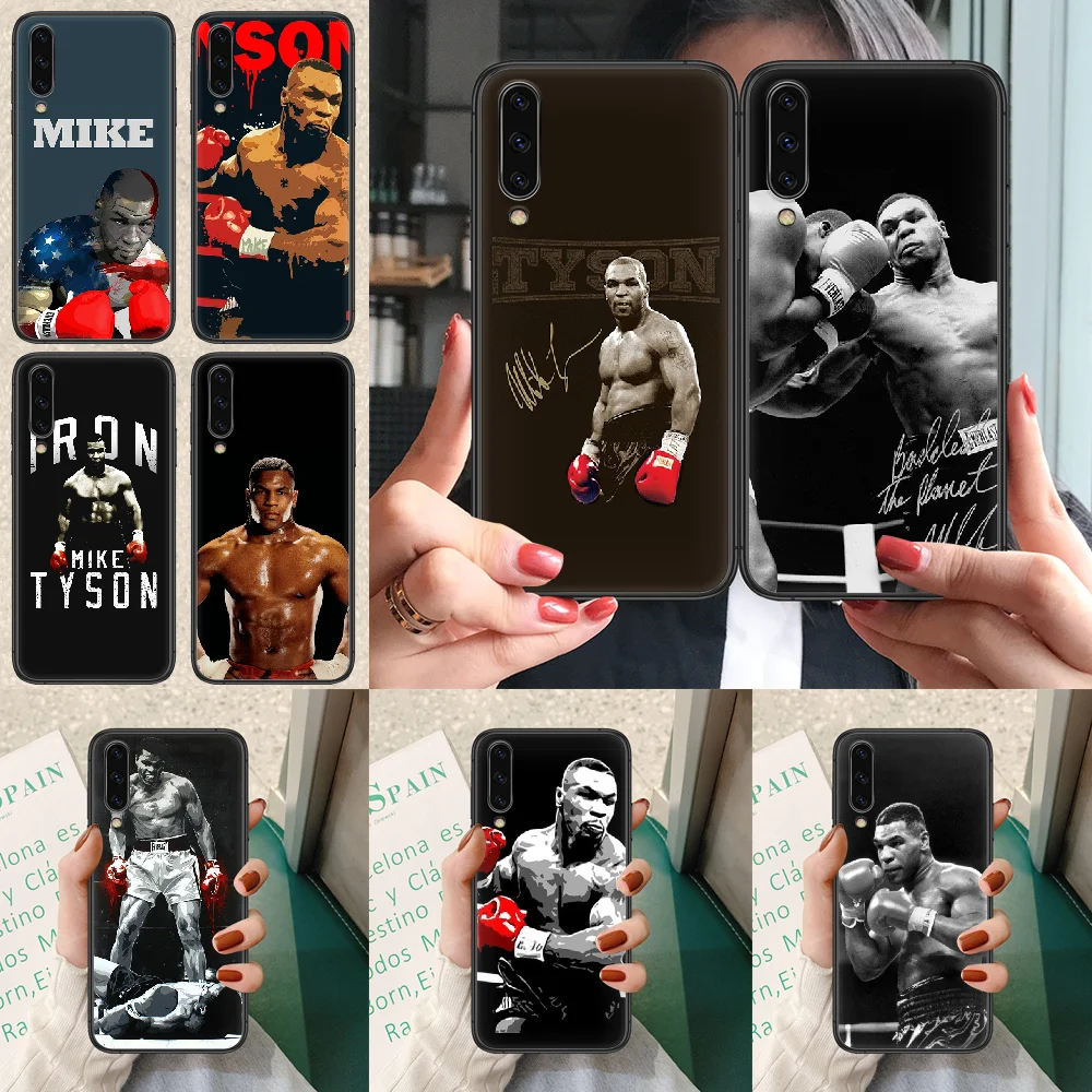 

Mike Tyson Boxer Phone case For Samsung Galaxy A 3 5 7 8 10 20 20E 21S 30 30S 40 50 51 70 71 black hoesjes 3D prime luxury back