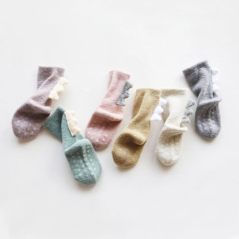 2019 мальчиков с принтом Как приручить дракона Носки осенние толстые махровые