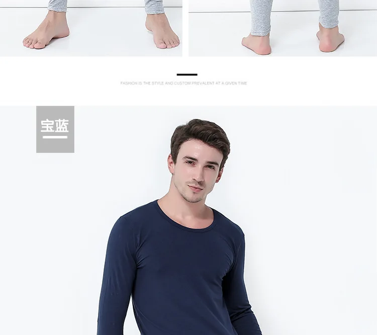 Keep Warm Suit Inner Wear Clothing Thermo Clothings Men Men Thermal Underwear Set For Male Winter Long Johns white long johns