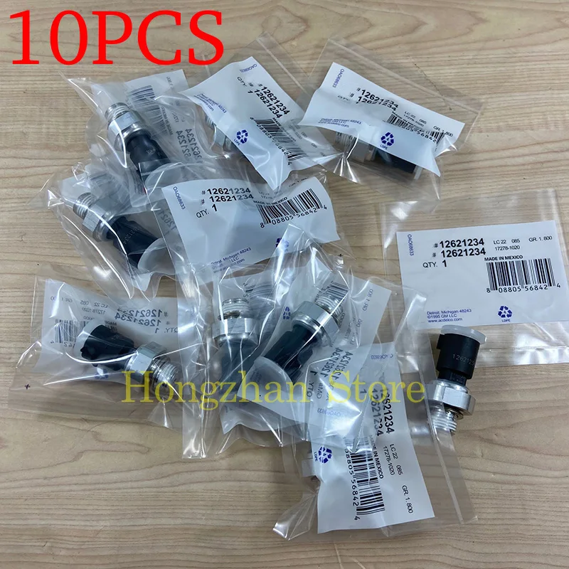 10pcs Original Oil- Pressure Sensor Switch For Cadillac- CTS Hummer- GMC- Chevrolet- Camaro Colorado Corvette Express 12621234