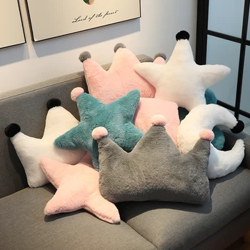 

ins Hot Irregular Plush Cushion Decoration For Sofa PP Cotton Padded Cute I7