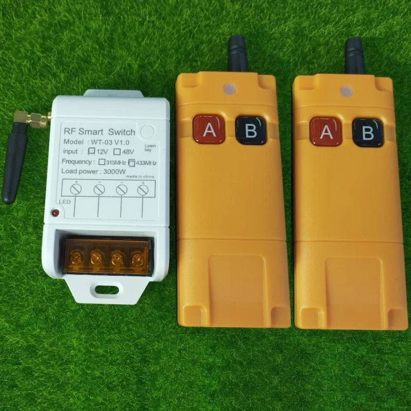 AK-WT03 12V-48V单路+GK06TX2键AB键3 - 副本
