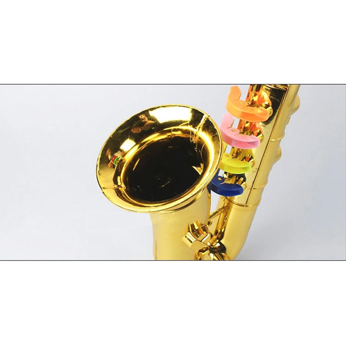 Adereços para Aniversário-prata Crianças Simulação Tons Saxofone Trompete Cedo Educacional Brinquedo Musical Brinquedos Festa Dourado 8 6 High Quality Brinquedos e hobbies