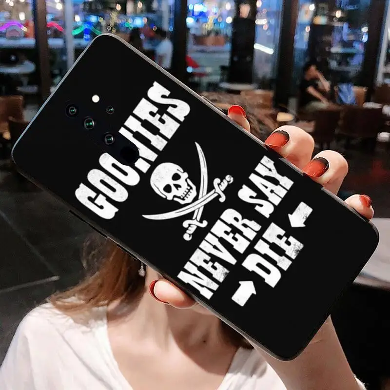 xiaomi leather case chain HUAGETOP Goonies Posters Soft Phone Case Capa for Redmi Note 9 8 8T 8A 7 6 6A Go Pro Max Redmi 9 K20 K30 Pro leather case for xiaomi