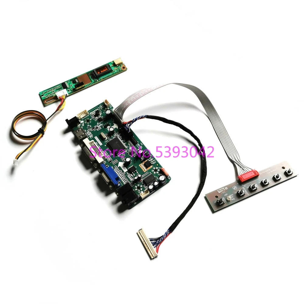 Клавиатура для ЖК-экрана Fit B154EW02 V.4/V.5/V.6/V.7 VGA DVI 15 4 &quot 1CCFL 30Pin LVDS 1280*800 M.NT68676 комплект