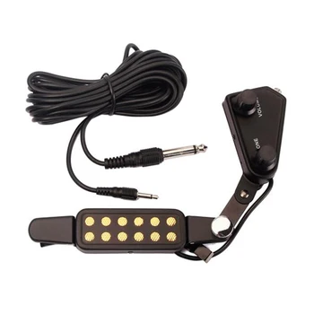 

Guitar Pickup Acoustic Electric Transducer with Tone and Volume Control GMB313