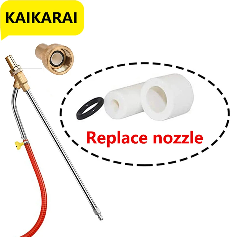 Pressure Washer Sandblasting Nozzle Tip Accessory Set M22 Male for