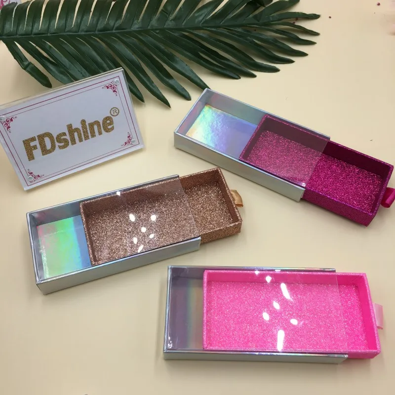 New Glitter Eyelash Packaging 10pcs/lot Empty Lash Box for Long False Eyelashes New Glitter Eyelash Packaging 10pcs/lot Empty Lash Box for Long False Eyelashes