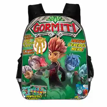 

11-18 inch Fashion Gormiti Boys Backpack New Games Schoolbag Children's Bag Kids Kindergarten Toddler Mochila Escolar