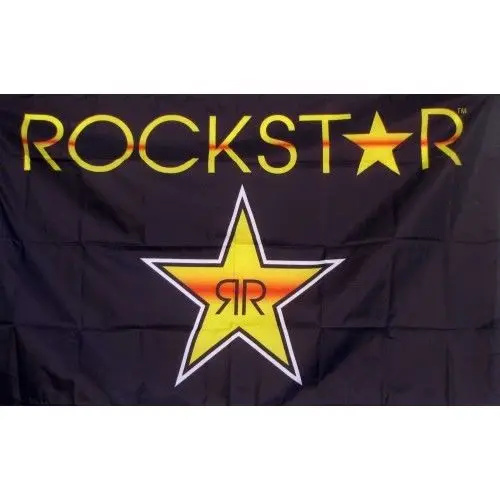 3ft x 5ft 3 x5ft Rockstar Премиум баннер, флаг печати баннер, флаг из полиэстера Размеры 150*90 см