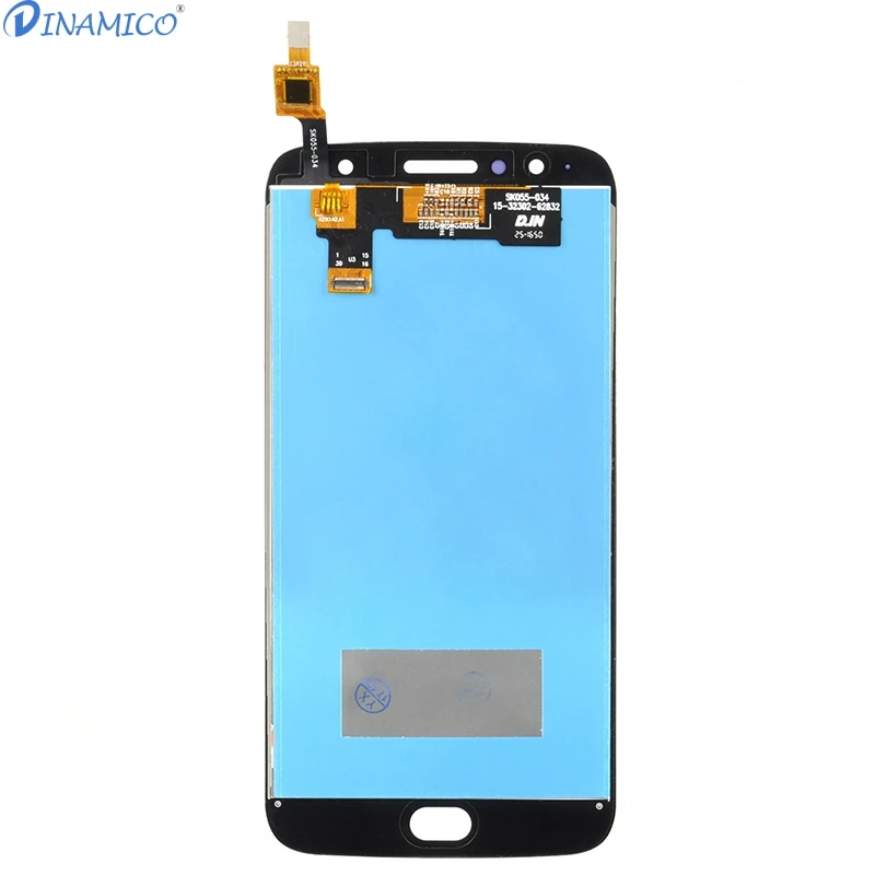 Dinamico 5 дюймов для MotoRola Moto G5S Plus экран дисплея XT1802 LCD сенсорный дигитайзер сборка