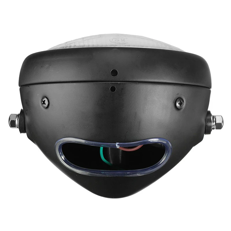 

New 6 "INCHES 35W UNIVERSAL HEADLIGHT BLACK FOR HARLEY MOTORCYCLE RACER
