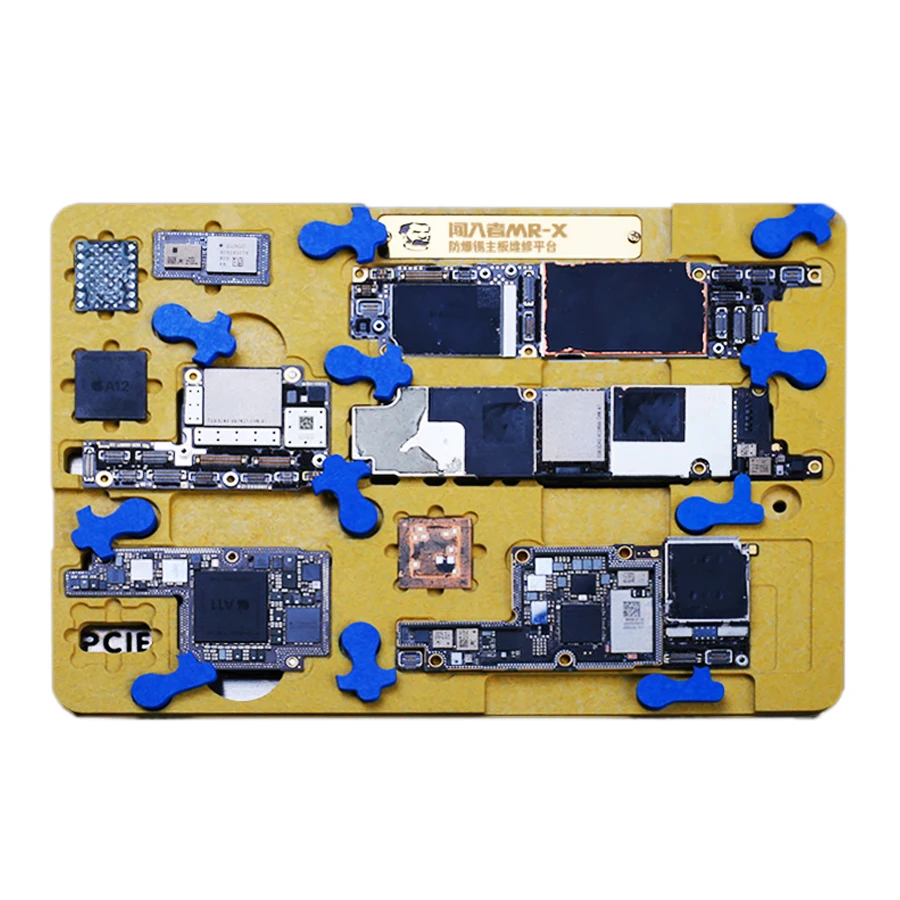 Механик MR-X Взрывозащищенная Материнская плата Процессор NAND ремонт отпечатков пальцев PCB держатель приспособление для iPhone XR/Xs Max/X