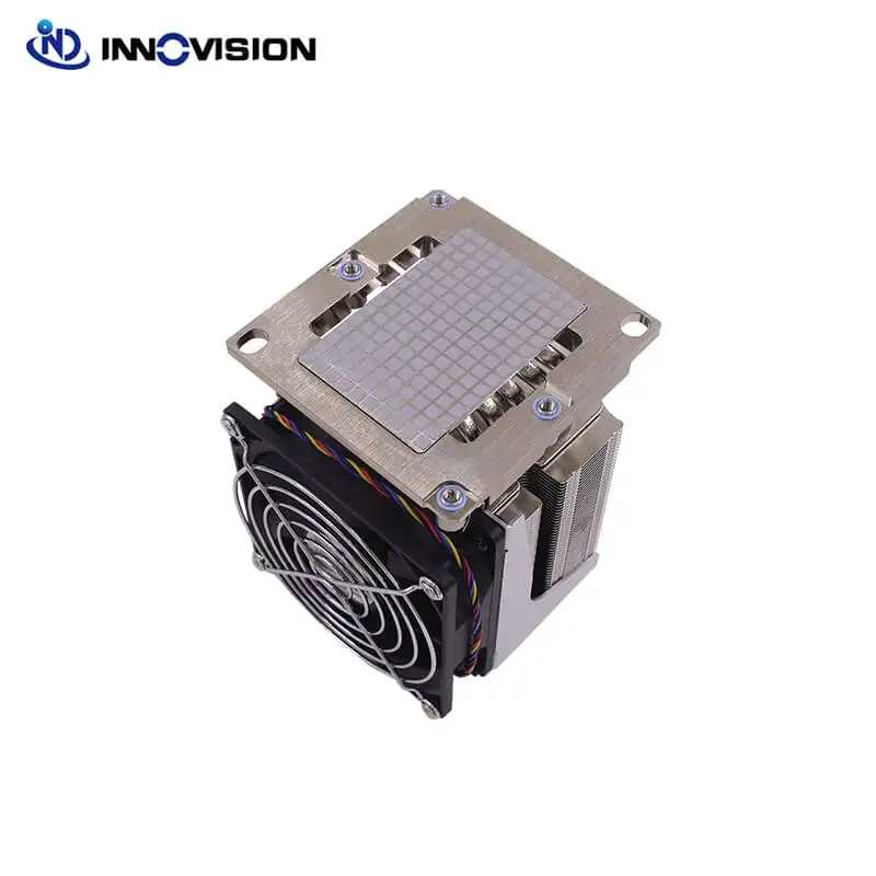 Ativo Servidor Dissipador de Calor 3647 Quadrado com Heatpipe Servidor Cpu Cooler com 9025 mm Bastante Ventiladores de Refrigeração 4u - Imagem 6