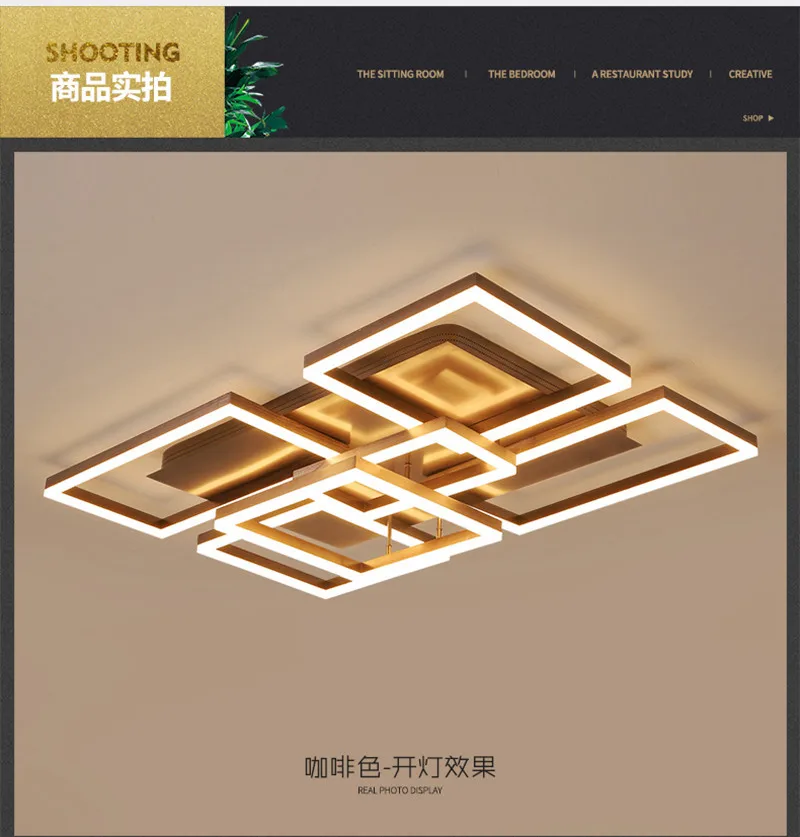 LOFAHS современный светодиодный потолочный светильник для гостиной, алюминиевый акриловый декоративный светильник для кухни, спальни, дома