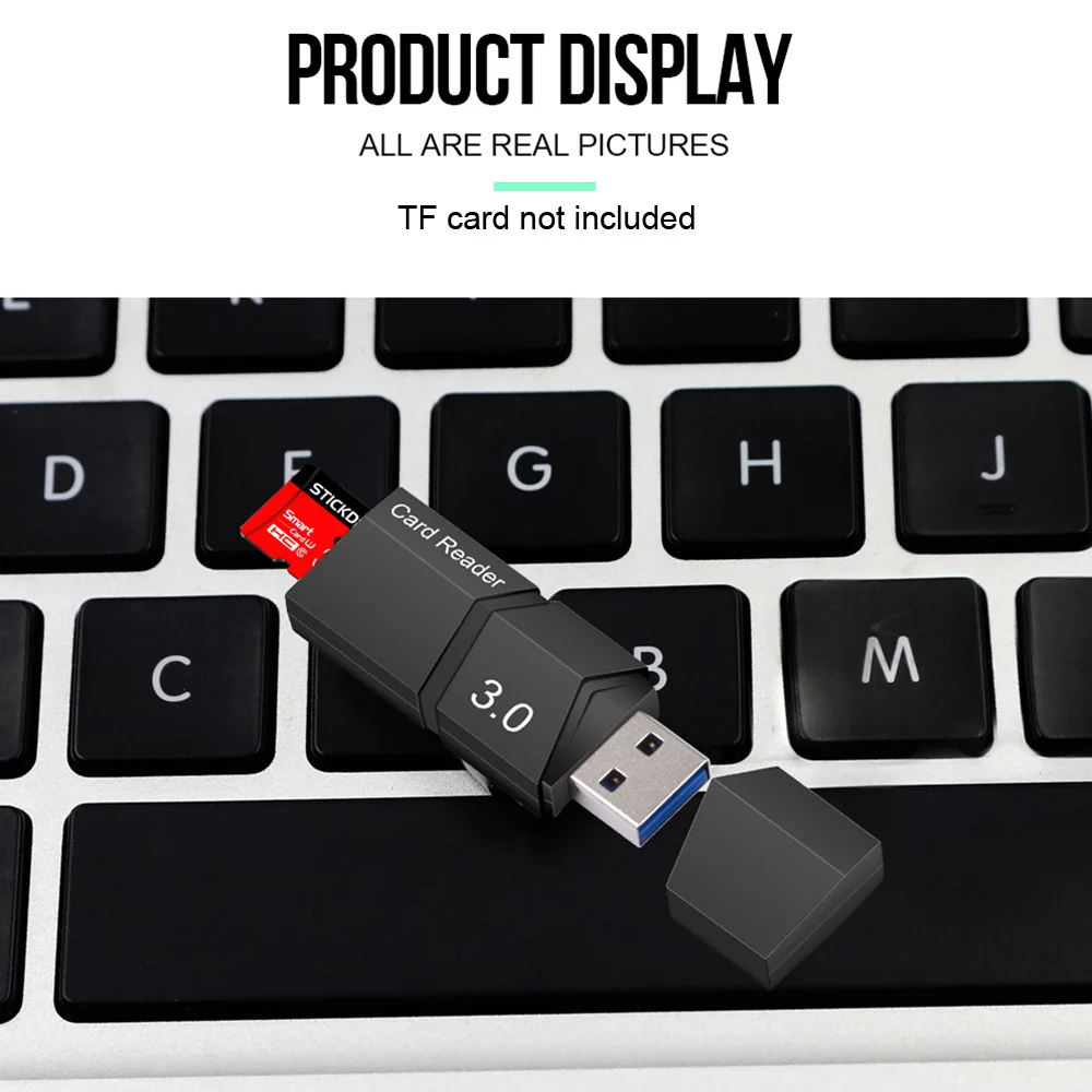 Высокоскоростной USB 3,0 кард-ридер micro sd адаптер смарт micro sd кард-ридер высокое качество кард-ридер