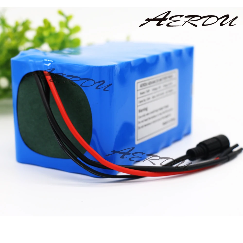 Литий ионный аккумулятор AERDU 7S4P 24 В 10 ач с 20A BMS 29 4 в для электрических одноколесных