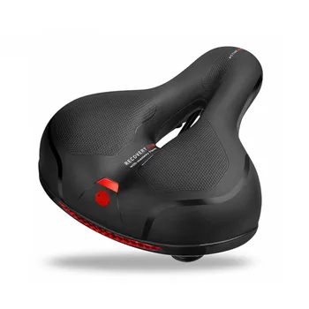 

1PCS Bike Saddle Mountain Bike Seat Breathable Comfortable Bicycle Seat With Tail Light