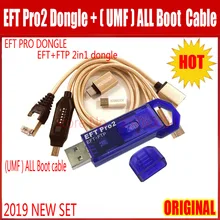 2021 NEUE Original EFT Pro2 Dongle / EFT + FTP Schlüssel 2 IN 1 DONGLE + (UMF) ALLE BOOT KABEL + FTP Unbegrenzte download