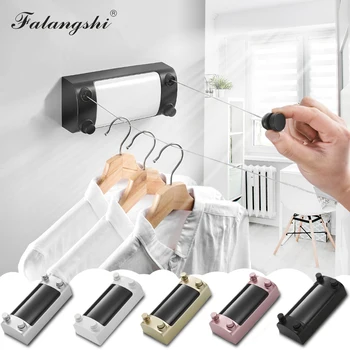 

Retractable Clothes Line Dryer Indoor Outdoor Drying Rack ABS Plastic Clothesline Rack Laundry Dryer Double Layer WB3004