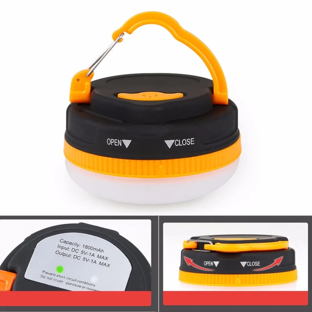 Multifunctional Outdoor Camping Lights LED Flashlight Portable Lantern Emergency Lamp Torch Light for TENT Accessory