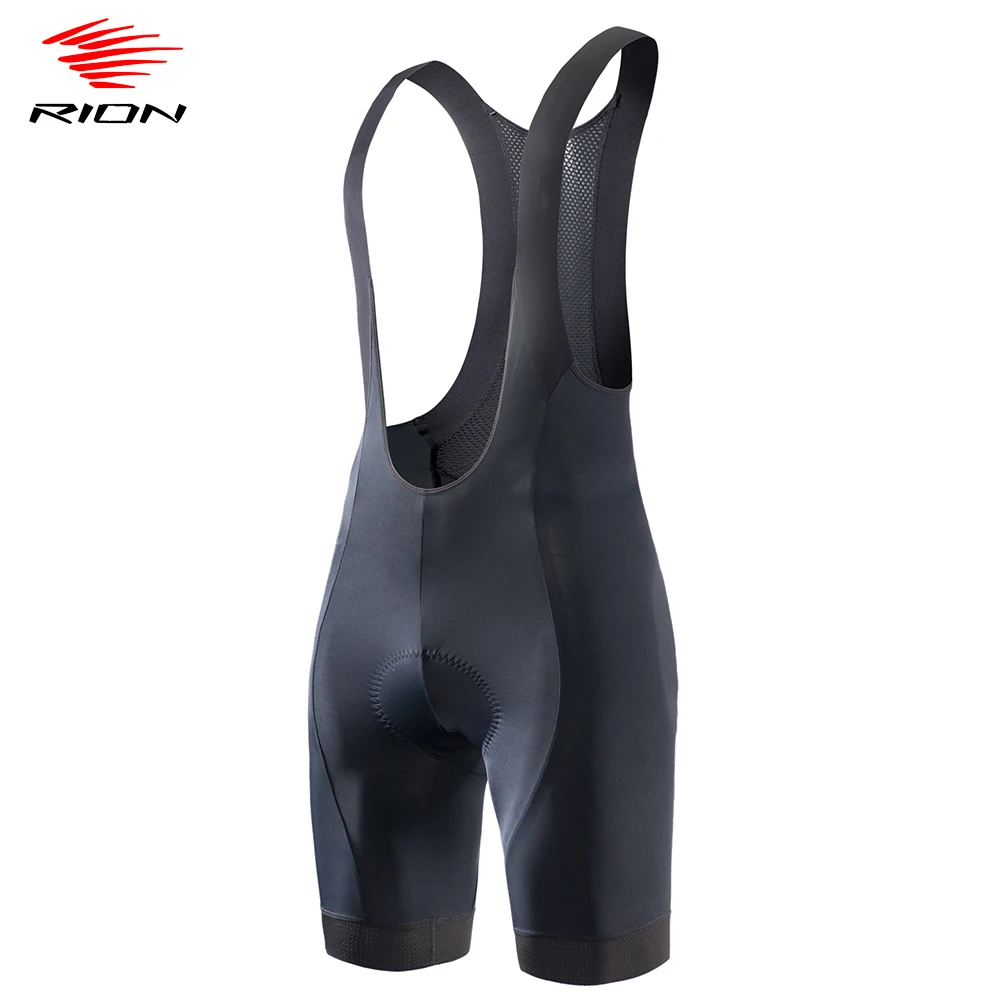 RION Cycling Bib Shorts Men 3D Gel Pad Shockproof Cycling Bib Short Pro Team Lycra Breathable Cool Ride Road Bike Shorts