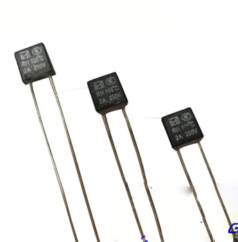 

100PCS/Lot Black Square RH Thermal Fuse Temperature Switches 2A/250V 92/95/105/110/115/120/125/130/135/140/150 Degree