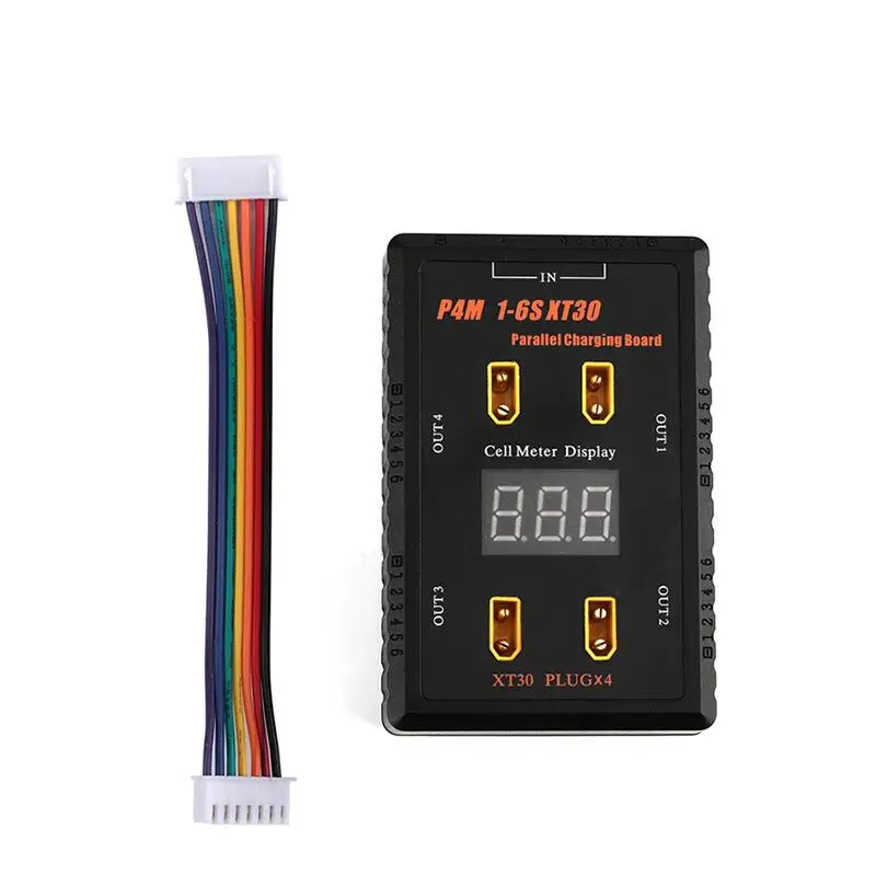 P4M 1-6S XT30 2A параллельная зарядная плата для B6 Q6 Q8 D6/D6PRO A6 A9 балансирующее зарядное