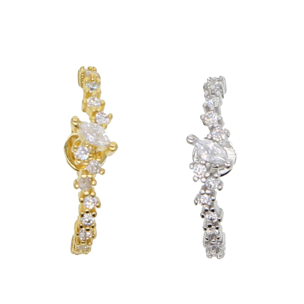 BRASS EARRING  Y (10)