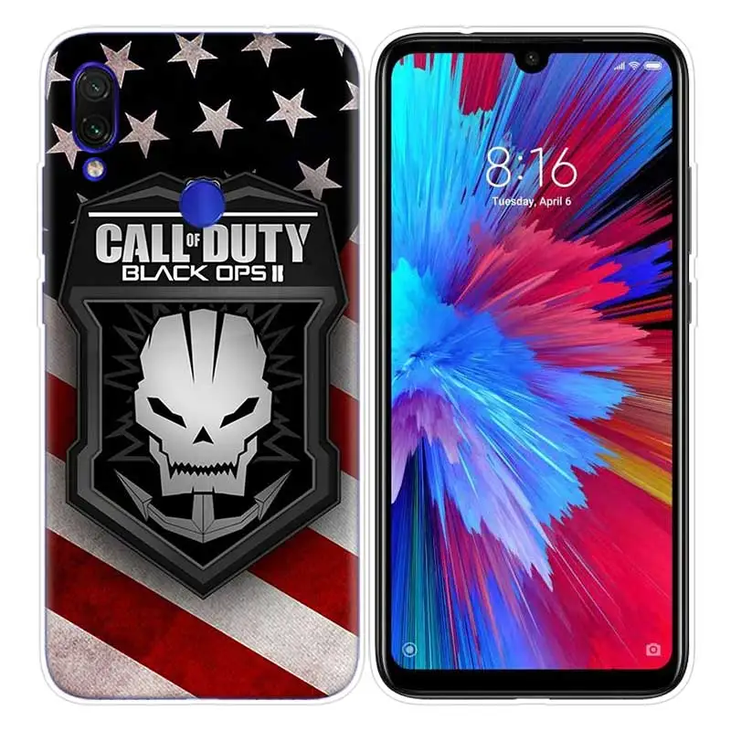 Call of дутыши чехол для Xiaomi Redmi Note 8 7 K20 CC9 фотоаппаратов моментальной печати 7S S2 6 6A 7A Pro mi CC9 E 9T A3 A1 A2 Lite F1 чехол для телефона из ТПУ с принтом"
