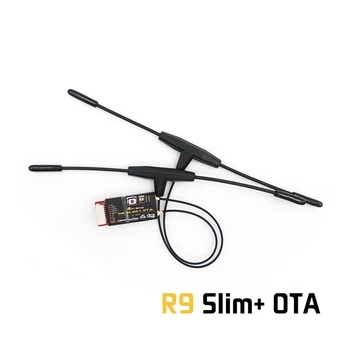 

1Set New Mini Remote Receiver R9slim + OTA Wireless Upgrade 32*13.5*5mm 1-3S for RC Airplanes Accessories