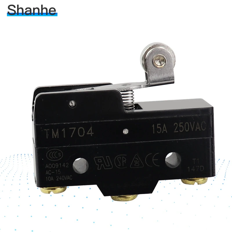 1 x PAIR Momentary Lever Roller Micro Switch AC/DC