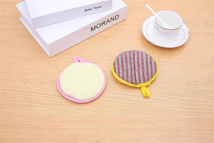 Ежедневное использование в магазине отделов двухстороннее водопоглощающее полотенце для посуды кухонное очищающее губчатое обеззараживание S