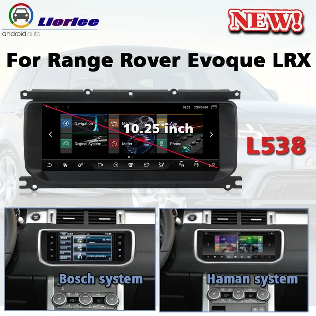 $720 Car Multimedia DVD Player For Land Rover Range Rover Evoque LRX L538 2012-2018 Radio Android Stereo Head Unit Navigation System