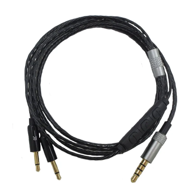 3 5 мм до 2 сменный аудио кабель для настройки наушников Sennheiser HD447 HD437 HD202 HD212 высокое