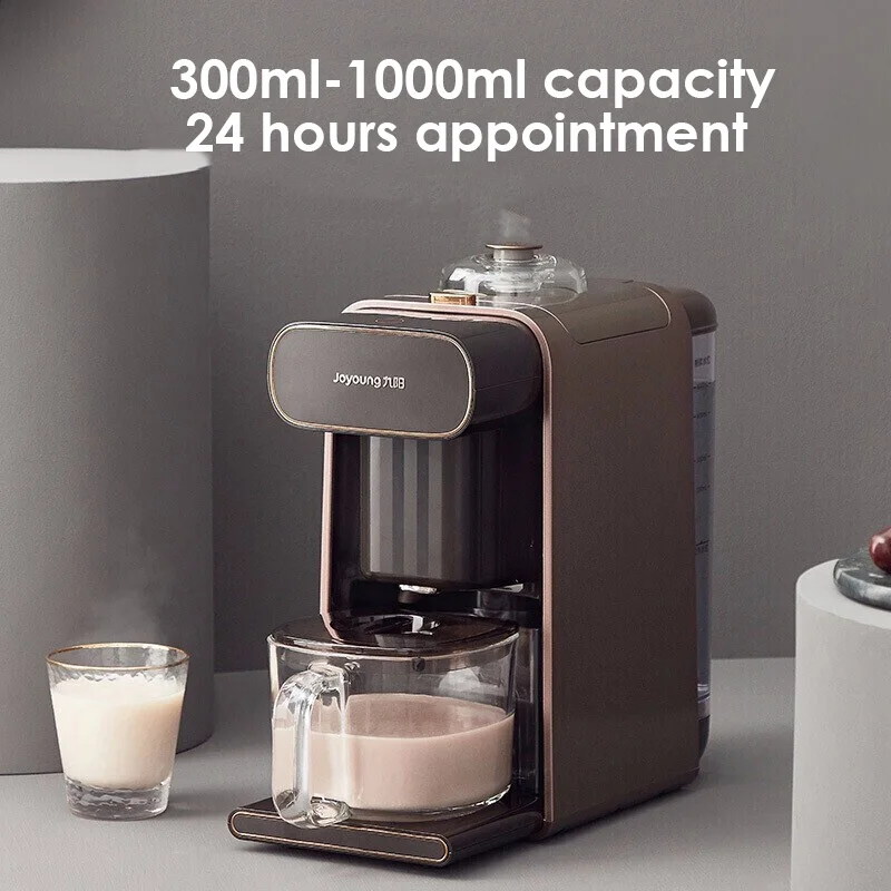 Joyoung K1S Food Blender Automatic Intelligent Unmanned Soymilk Machine 220V Automatic Cleaning Soymilk Maker Appointable Mixer