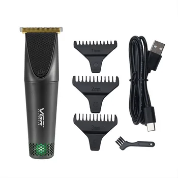 

Hair Trimmer V-090 Man's Home Electric Hair Clipper Hair Salon Shaving Kit Retro USB Charging Electric Push Shaver