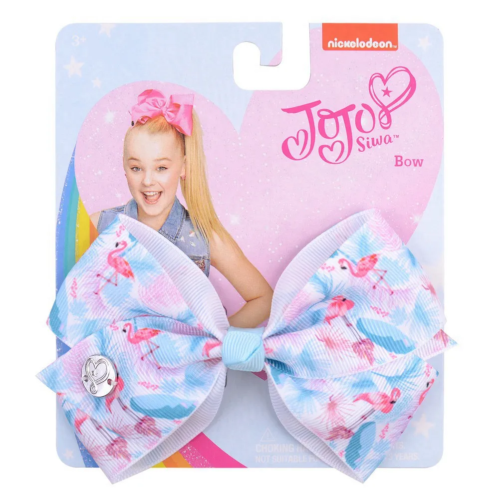 12-5 4,5 дюймов JoJo Луки Jojo Siwa Радуга Печатный узел лента бант для девочек ручной работы Изысканная заколка для волос Детские аксессуары для волос - Цвет: 12-5