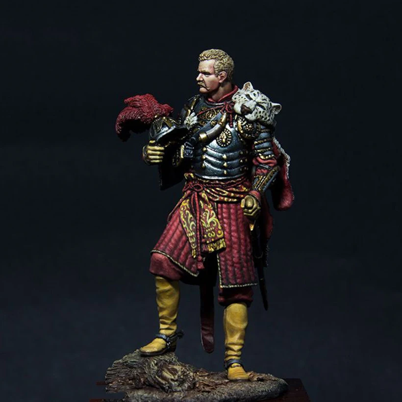 

self-assembled New Unassembled 1/24 ancient man warrior Resin Figure Unpainted Model Kit