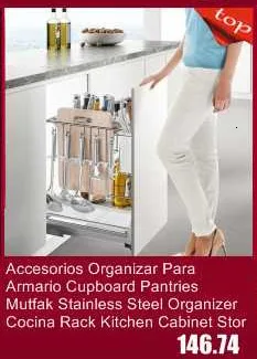 Organizar Para Almacenaje Armario Platos кладовая сушилка для посуды из нержавеющей стали органайзер для кухонного шкафа корзина для хранения