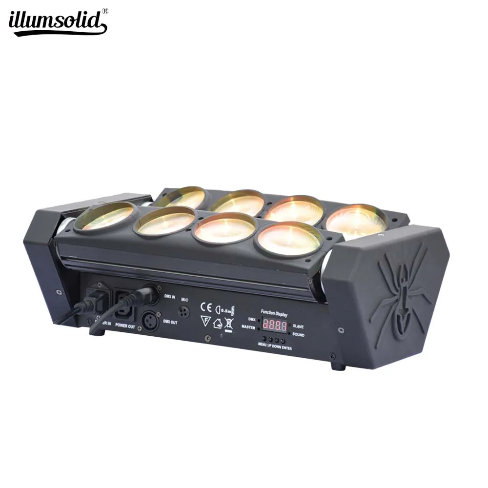 

Led Spider Light 8x12W 4in1 RGBW beam moving head beam led rgbw Beam Moving Head Lights