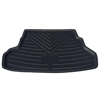 

Car Acc Store Rear Trunk Cargo Mat Boot Liner Floor Tray Compatible for Kia Rio/Pride/K2 Sedan C44