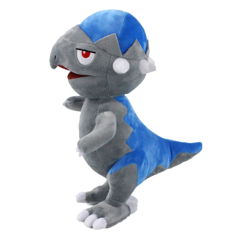 32cm Cranidos Аниме Домашние животные плюшевые игрушки Heracross Cranidos Quagsire Buizel Deino мягкие куклы детские подарки - Цвет: 32cm Cranidos