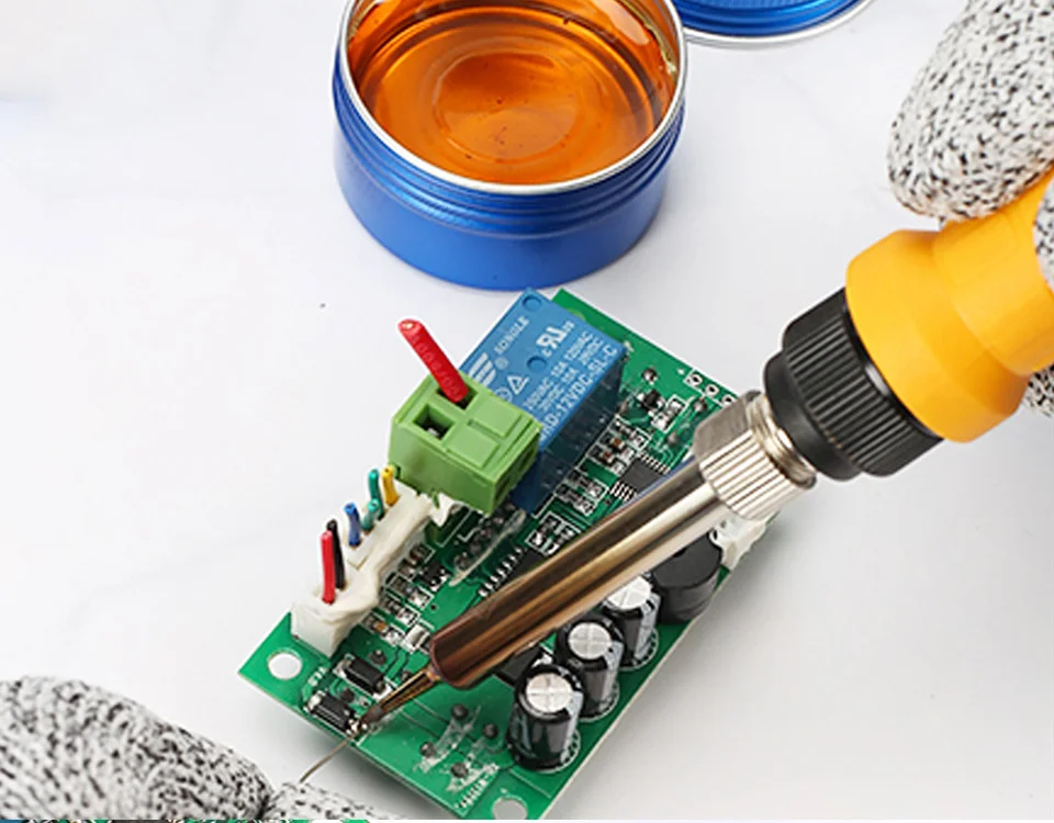 DIYFIX флюс паяльной пасты мягкий канифоль окружающей среды свинец-без галогена пайки масло сварочный флюс паста для резист для пайки PGA SMD